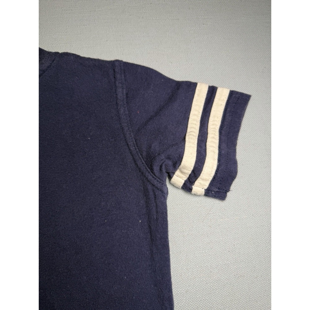 Boys 24 Months Iron Man Blue Short Sleeve Tee Shirt Tshirt Marvel 2013 - Picture 12 of 15